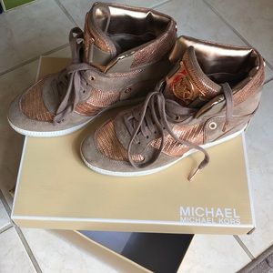 MK high top sneakers